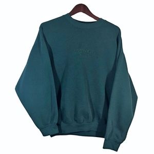 ARIZONA USA Green Embroidered Sweatshirt Size XL